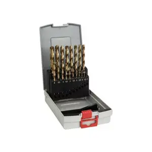 Bosch HSS-TIN ProBox Metal Drill Bit Set 2608587015 (Pack of 19 Pcs)