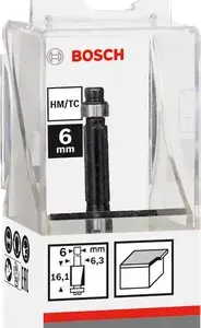 Bosch Laminate Trim Bit 6mm, 6.4 x 16.2 x 54mm 2608628461