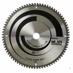 Bosch Multi Material Circular Saw Blade 305mm 80 Teeth 2608642208