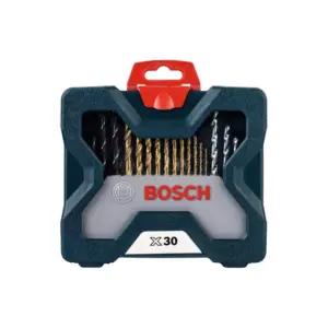 Bosch Professional Titanium Drill Bit Set 90° 2607017401 (Pack of 30 Pcs)