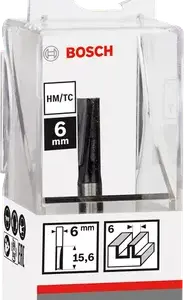 Bosch Straight Bit 6mm, 6 x 15.6 x 48mm 2608628440