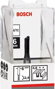 Bosch Straight Bit 6mm, 4.8 x 12.4 x 51mm 2608628439