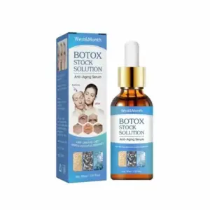 Faith Botox Stock Solution Facial Serum - Instant Face Tightening and Anti-Aging Formula, 30ml, Botox in a Bottle for Youthful Skin.
