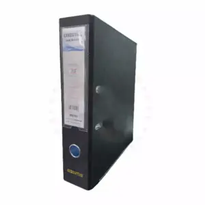 Foska Executive Box File PVC Black 3'' 15131