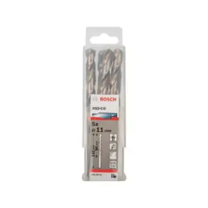 Bosch Twist Drill Spiralbohrer HSS CO 5 x 11mm 2608585901