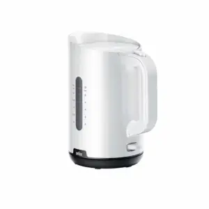 Braun Kettle 1.7L 360° Rotating Base Kettle BPA Free 2200 Power White Automatic Shut-Off WK101AI-WK1100WH