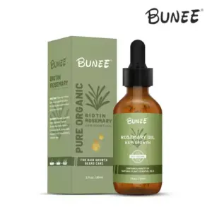 Faith BUNEE Rosemary Oil Hair Growth Beard Castor Oil for All Hair Types 60ML