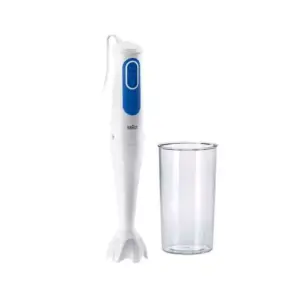 Braun Hand Blender 600ML With Attachments 700W 2 Speed Control Splash Control 4192-MQ3000WH