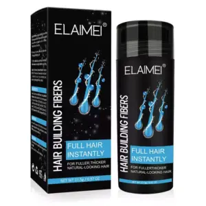 Faith ELAIMEI Hair Fibers 27.5g – Instant Hair Loss Concealer & Thickening Powder for Men & Women