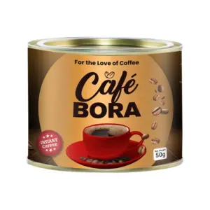 Chai Bora Cafe Bora Instant Coffee 50gm (Pack of 24Pcs)