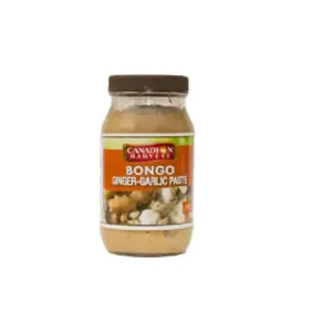 Canadian Harvest Bongo Ginger-Garlic Paste 340g Pack of 12