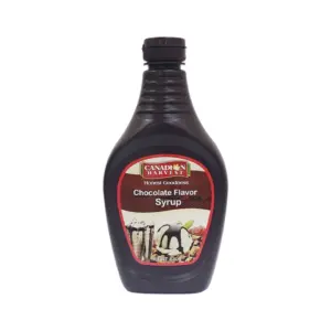 Canadian Harvest Chocolate Syrup, Smooth & Pourable Texture, Versatile Usage, 680g (Pack of 12Pcs)