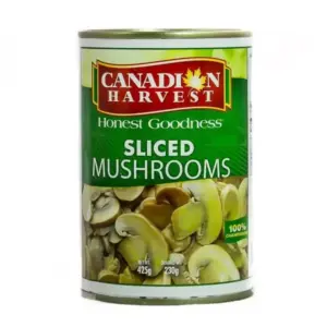 Canadian Harvest Sliced Mushrooms (EOC) 400g (Pack of 24Pcs)