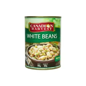 Canadian Harvest White Beans (EOC) 400g Pack of 12