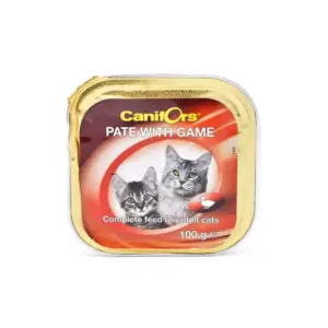 Canifors Pate Cat Food with Game 100g CNF-PATGM100G (EX-E)