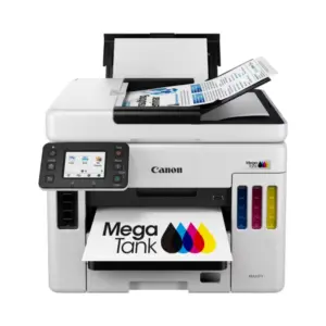 Canon MAXIFY InkTank Color Multifunction Printer – Print, Scan, Copy & Fax with Wi-Fi and Refillable MegaTank System GX7040