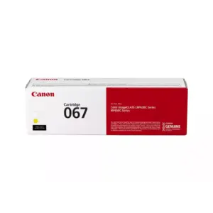 Canon 067 Toner Cartridge Yellow 5099C001