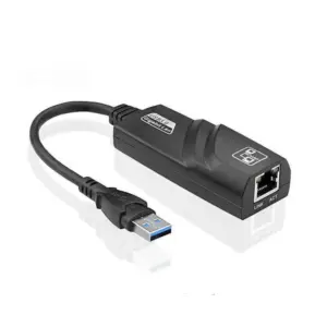 Faith Cantell USB to Ethernet Adapter - Gigabit Network RJ45, 100Mbps LAN Wired Network Card, Compatible with Windows and Mac OS.