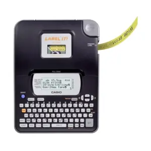 Casio Label Printer– EZ-Label Desktop Label Printer for Home, Office & Retail KL-820W