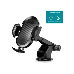 Faith Universal Cell Phone Holder for Car Phone Mount Car Phone Holder Dashboard Windshield Air Vent Long Arm Strong Suction