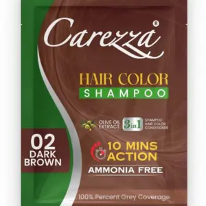 Carezza Hair Color Shampoo 25ML Pack of 12