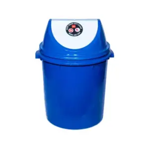 Cello Plastic Dustbin Drum with Swing Lid 160L – Durable Outdoor & Indoor Waste Bin