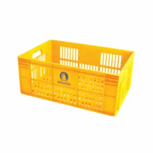 Cello Bread Crate Open Plastic 585 x 400 x 235mm