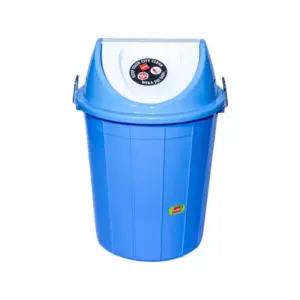 Cello Plastic Dustbin Drum 45 Swing Bin 500x645mm