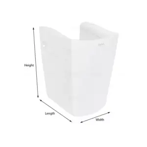 CERA Sanitary Cera Half Pedestal S2090129SN