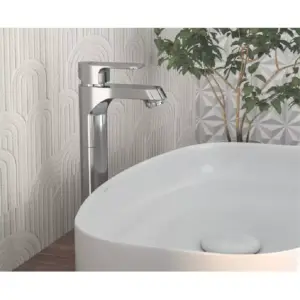 CERA Sanitary Cera Lever Single Lever Basin Mixer with 305mm Extended Body, Chelsea F1016452CH
