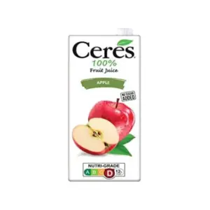 Ceres Juices Ceres Apple Juice 1L Tetra (Pack of 12Pcs)