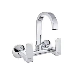 CERA Sanitary Cera Lever Sink Mixer Wall Mounted, Ruby F1005501CH