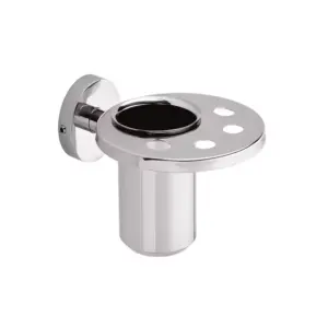 CERA Sanitary Cera Tumbler Holder, Stainless Steel, Meridien F5015107CH