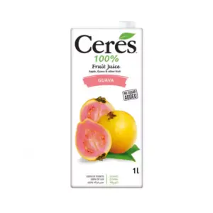 Ceres Juices Ceres Guava Juice 1L Tetra (Pack of 12Pcs)