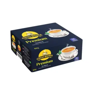 Chai Bora Premium Blend Tea Bags 2gm (Pack of 24Pcs) (EX-E)
