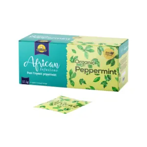 Chai Bora African Infusions Pure Organic Peppermint 2gm (Pack of 300Pcs)