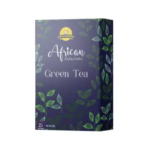 Chai Bora African Infusions Green Tea 2gm 25bags (Pack of 12Pcs)