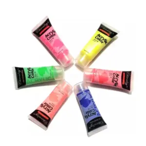 Chivalry Acrylic Colour 75ml – Assorted Artist Paint Tubes for Crafts, Canvas, School & DIY Art Projects P07555