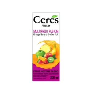 Ceres Juices Ceres Nectar Multi Fruit Fusion Juice 200ml (Pack of 24Pcs)