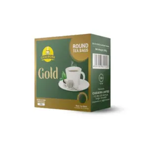 Chai Bora Luxury Gold Round Tea Bags 2gm (Pack of 12Pcs) (EX-E)