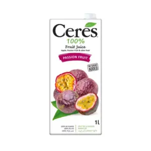 Ceres Juices Ceres Passion Fruit Juice 1L Tetra (Pack of 12Pcs)