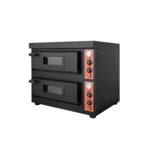 Commercial Kitchen Equipment Commercial Electric Pizza Oven 2 Deck, 220V, 50Hz, 1 Phase, 9.6kW, EP-2-4
