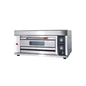 Commercial Kitchen Equipment Commercial Gas Oven 1 Deck 2 Trays, 220V, 50Hz, 1 Phase, 100W HGB-20Q