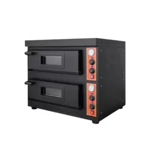 Commercial Kitchen Equipment Commercial Gas Pizza Oven 2 Deck, 220V, 50Hz, 1 Phase, 200W GP-2-6
