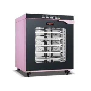 Commercial Kitchen Equipment Commercial Dough Prover, 450W Energy-Efficient Fermentation Cabinet 8-Tray, SS430 Stainless Steel Bread Prover – FJ-8D