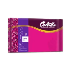 Colatta Dark Chocolate Compound 5kg (Pack of 4pcs)