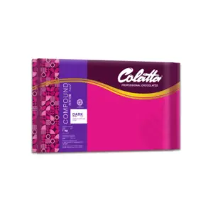 Colatta Dark Chocolate Compound 1kg (Pack of 12pcs)