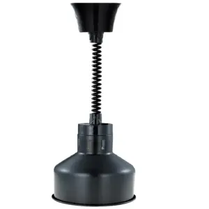 Commercial Kitchen Equipment Commercial Electric Infrared Food Heat Lamp 250W, 0.6m–1.8m Adjustable Height, Sleek Black Hanging Food Warmer – A032