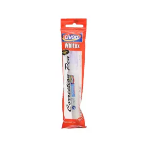 Civors Correcting Fluid Pen 7ml P07558 (Pack of 5Pcs)