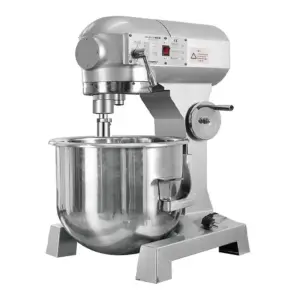 Commercial Kitchen Equipment Commercial Electric Food Mixer 10L, 3-Speed Planetary Gear System, 0.37kW Commercial Stand Mixer – B10S